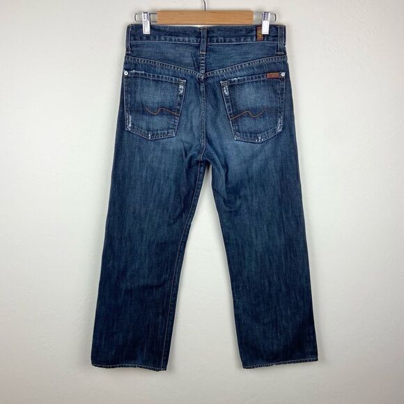 7 For All Mankind Austyn Relaxed Straight Leg Jeans - Picture 6 of 8